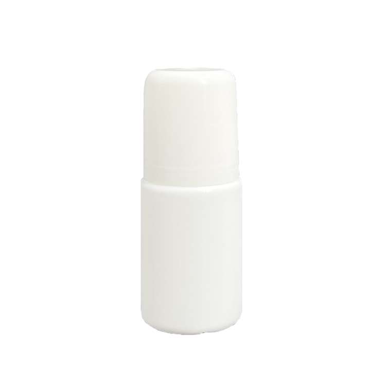 50ml HDPE Empty Refillable Deodorant Roller Bottle